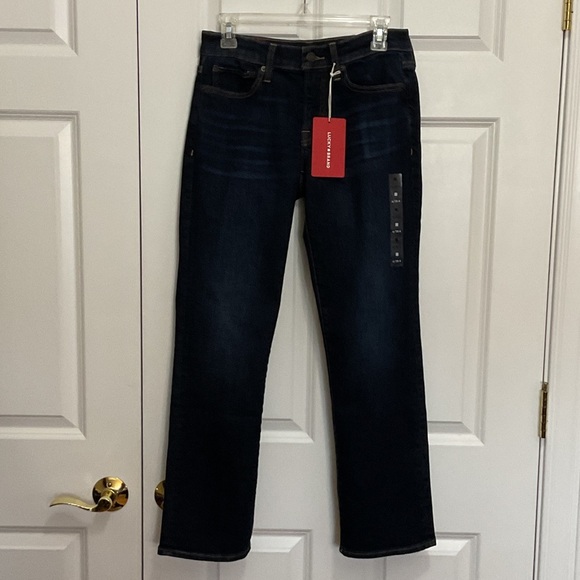 Lucky Brand Denim - Lucky Brand Women's Dark Indigo Straight Leg Jeans